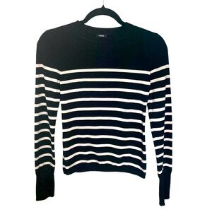 NWT Express Striped Long Sleeve Knit Top Size XS